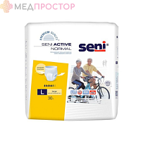 Трусики впитывающие для взрослых Seni Active NORMAL размер L (100-135 см) 30 шт